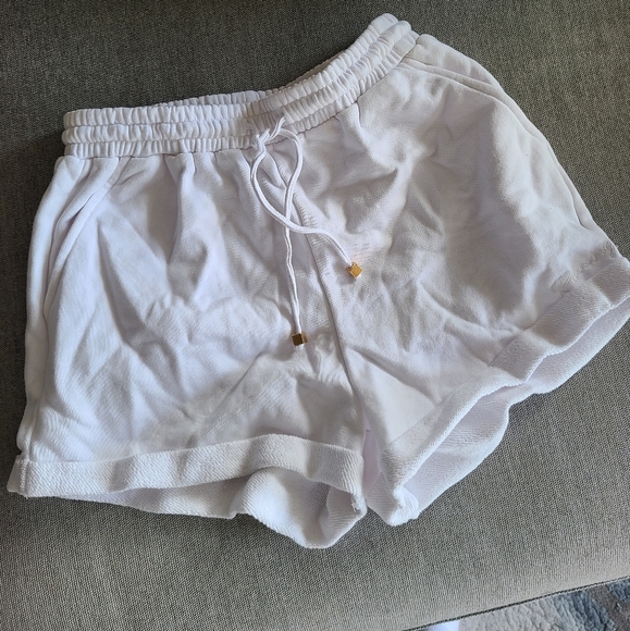 White jogger shorts XS - Picture 1 of 1
